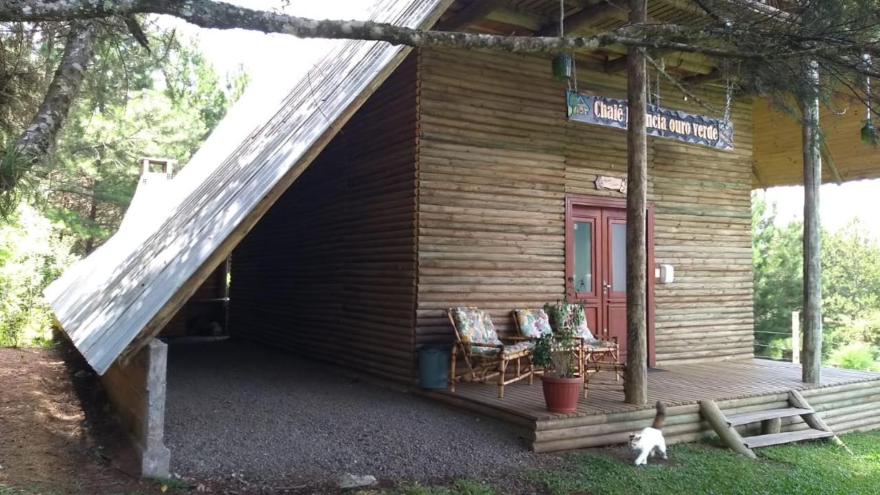 Chale Estancia Ouro Verde Lages Dış mekan fotoğraf